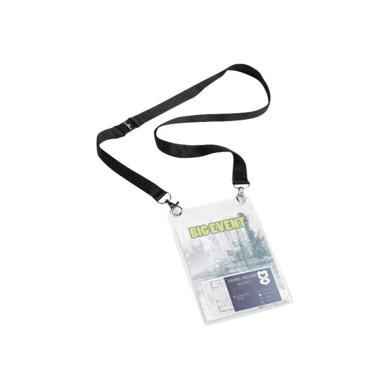 Badge holder Durable 852501 Textile 10 pc(s)