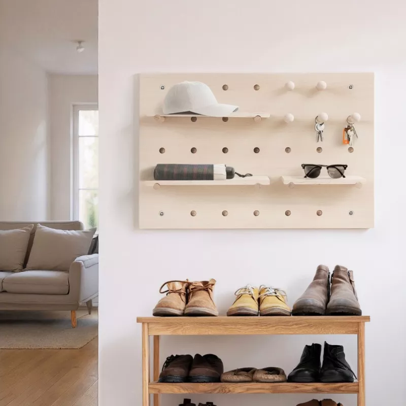 Maclean MC-130 WD wooden board organizer, 40x60 cm, max 20 kg