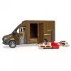 Delivery truck model BRUDER 02678 Preassembled 1:16