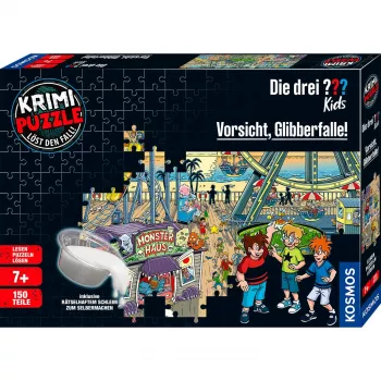 detective-Puzzle Die drei Kids: Vorsicht Glibberfalle (150 Pieces)