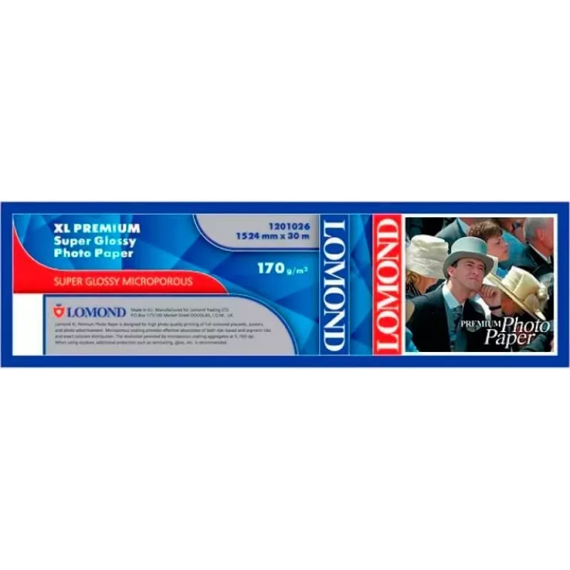 Lomond XL Photo Paper Super Glossy 200 g/m2 914mm*30m