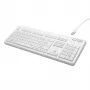 MAN&MACHINE Keyboard Very Cool white Hygienetastatur abwaschbar,104T.,DE (VC/DE/W5)