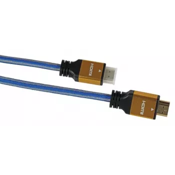 HDMI cable IBOX ITVFHD04 1.5 m, HDMI 2.0, 18 Gbps, 4K (4096×2160), gold-plated contacts, male-to-male
