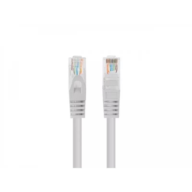 Network patch cable LANBERG PCU5-10CC-0750-S Cat5e U/UTP, RJ-45–RJ-45, 7.5 m, grey