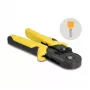 Crimping tool DeLOCK 90558 Black Yellow