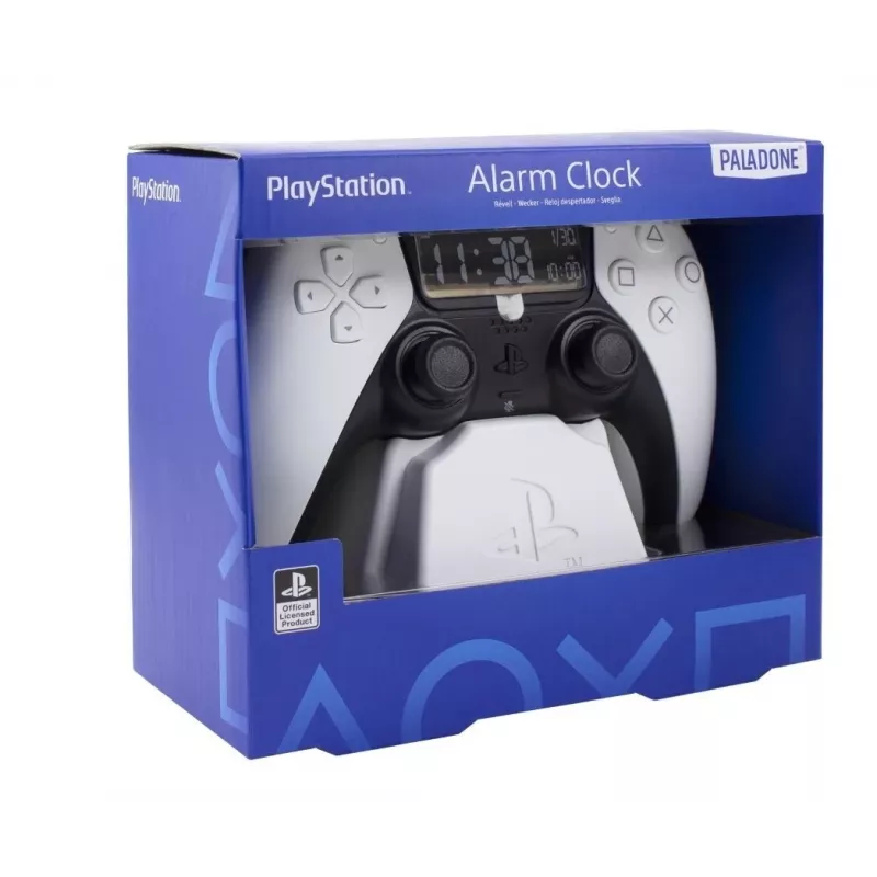 Alarm clock Paladone PS5 PP9405PSV3 with LED display, battery operated