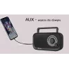 Eltra HANIA black portable radio (model )