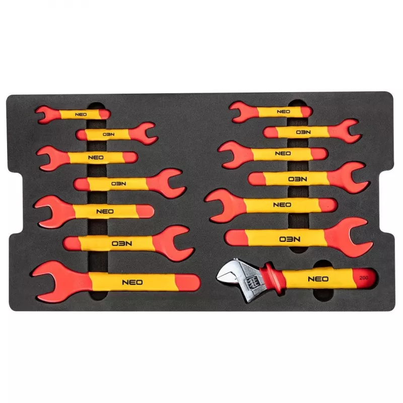 Neo Tools electrician service box 52 pieces in 22 strong box
