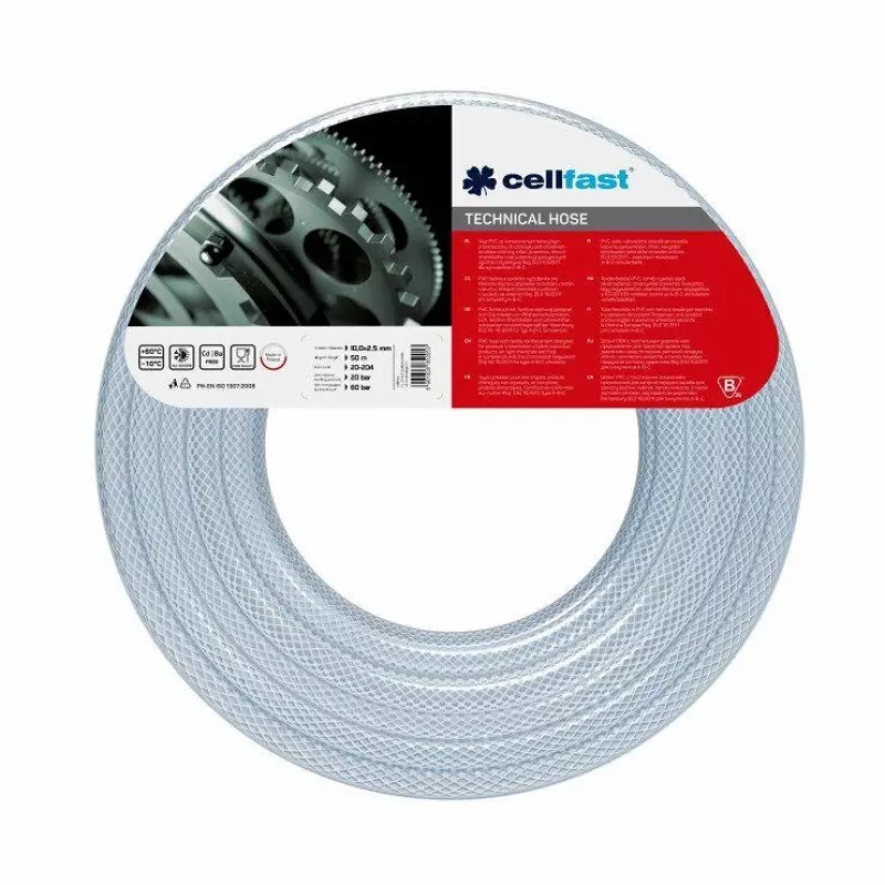 Garden technical hose Cellfast C.REINFORCED 12.5 mm x 2.0 mm wall x 50 m