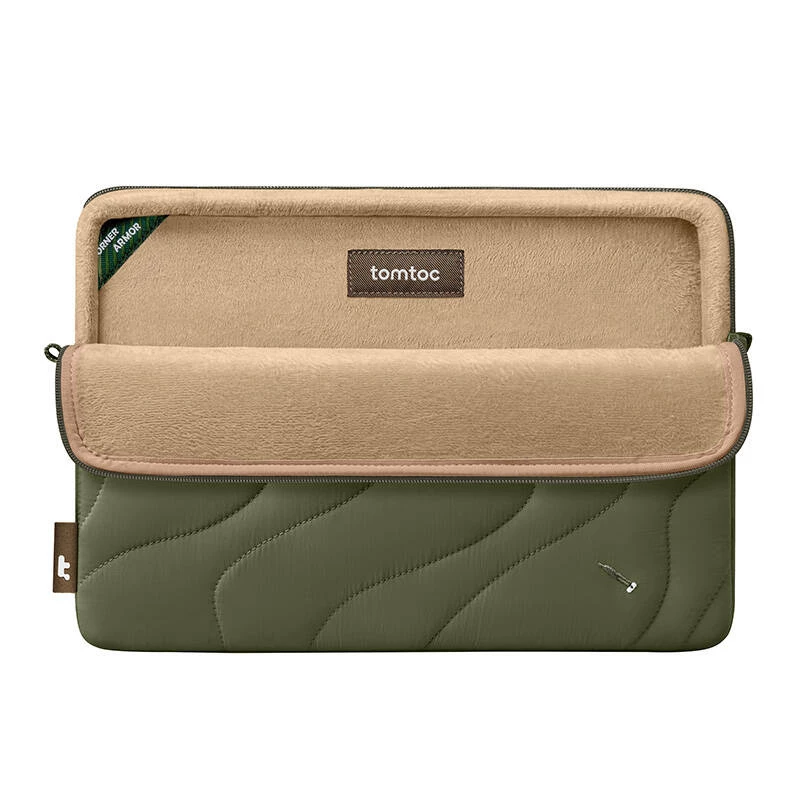 Laptop sleeve Tomtoc Terra-A27 for 16-inch laptops, green (TMT181)
