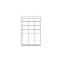 Avery Zweckform Avery - White - 38.1 x 63.5 mm 2100 pc(s). address labels