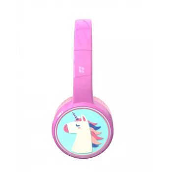 Denver BTH-106P headphones/headset Wired & Wireless headband Calls/Music Bluetooth Pink