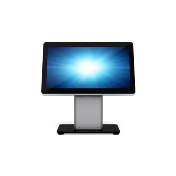 Elo Slim Self-Service Countertop Stand - Stand - for POS-Terminal - Black/Silver - for Elo 1502L, 2002L, 2202L, 2402L, 2702L, I-Series ESY15i2, ESY15i5, ESY22i2, ESY22i5 (E514693)