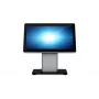Elo Slim Self-Service Countertop Stand - Stand - for POS-Terminal - Black/Silver - for Elo 1502L, 2002L, 2202L, 2402L, 2702L, I-Series ESY15i2, ESY15i5, ESY22i2, ESY22i5 (E514693)