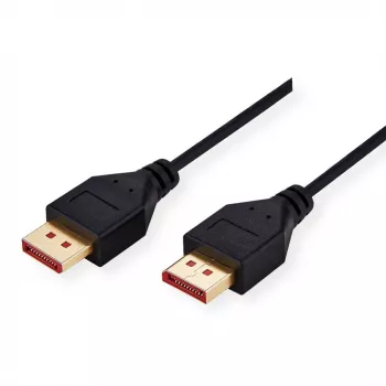 ROLINE 11.04.5960 DisplayPort-Cable 1 m Black (11.04.5960)