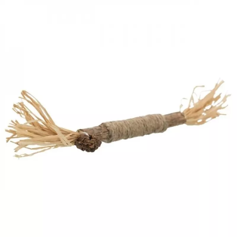 Cat stick Trixie TX-42435 Matatabi with tassels, wood 240 mm, jute material