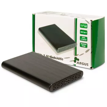 HDD enclosure Inter-Tech 88884122 Black 2.5 inch