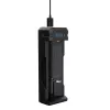 Battery charger XTAR SC1 single‑slot USB‑C for Li‑ion 18650 cells, 1‑bay, black