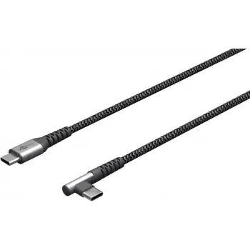 Goobay 64658 USB Cable 0,5 m USB 2.0 USB C Black - Grey (64658)