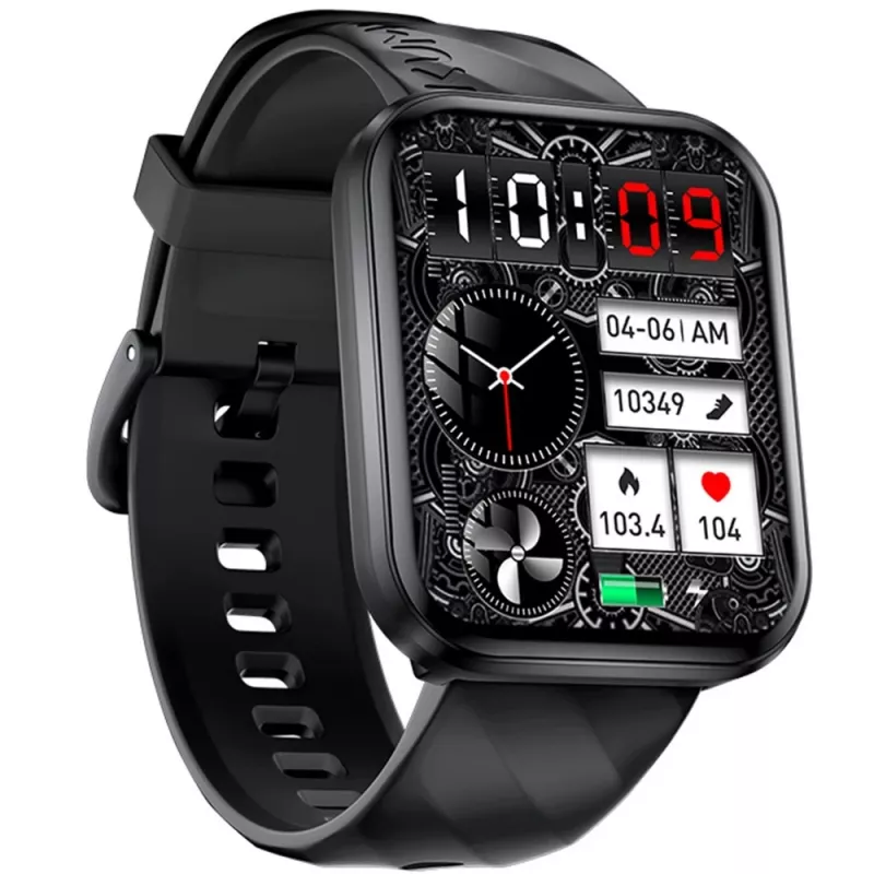 Smartwatch Kumi KU6 META black (black)