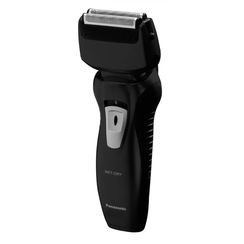 Foil shaver Panasonic ES-RW31 — 2-blade battery foil shaver, wet & dry, black, 30 min runtime