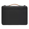 Laptop briefcase Tomtoc Defender-A42 by Tomtoc (black) — compact protective sleeve for notebooks