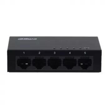 Dahua Technology SG1005-EUR network switch Unmanaged L2 Gigabit Ethernet (10/100/1000) Black