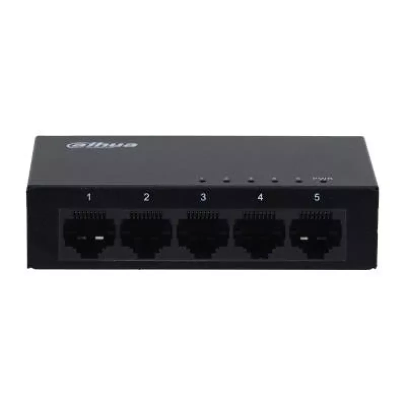 Dahua Technology SG1005-EUR network switch Unmanaged L2 Gigabit Ethernet (10/100/1000) Black