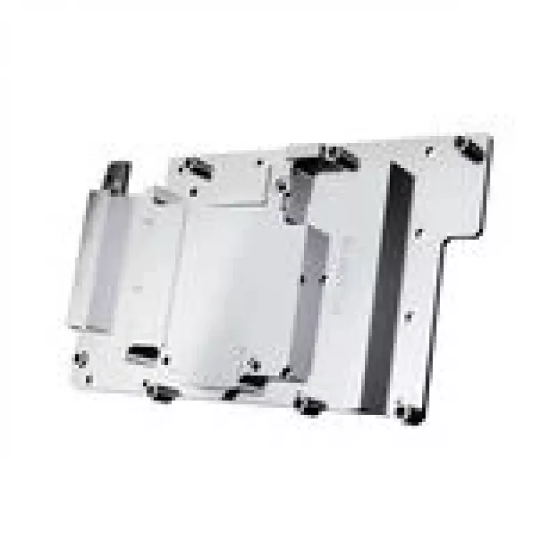 Backplate Alphacool 10261 Aluminium Chrome Copper Black 95.7mm