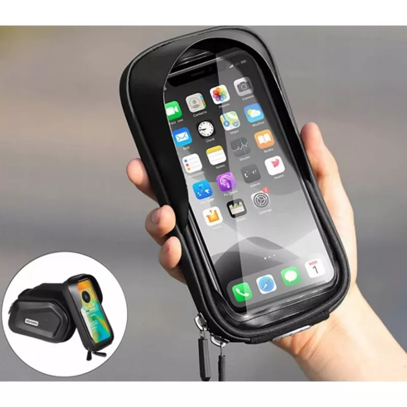 Extralink Bicycle Bag, Waterproof Frame Pannier with Phone Case