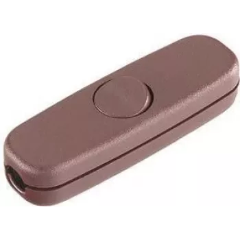 Bachmann 924.045 - Rocker Switch - 1P - brown - 250 V - 67 mm - 22 mm