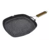 Grill pan JATA GMA28 Kilimanjaro Square Black