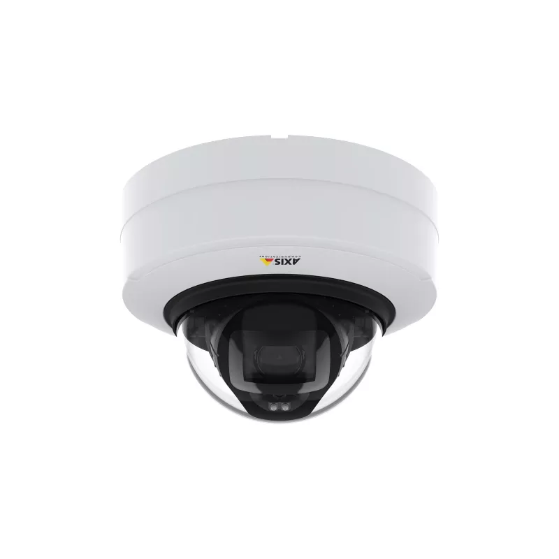 P3248-LV, IP security camera, outdoor, wired, ceiling-wall, black, white, dome