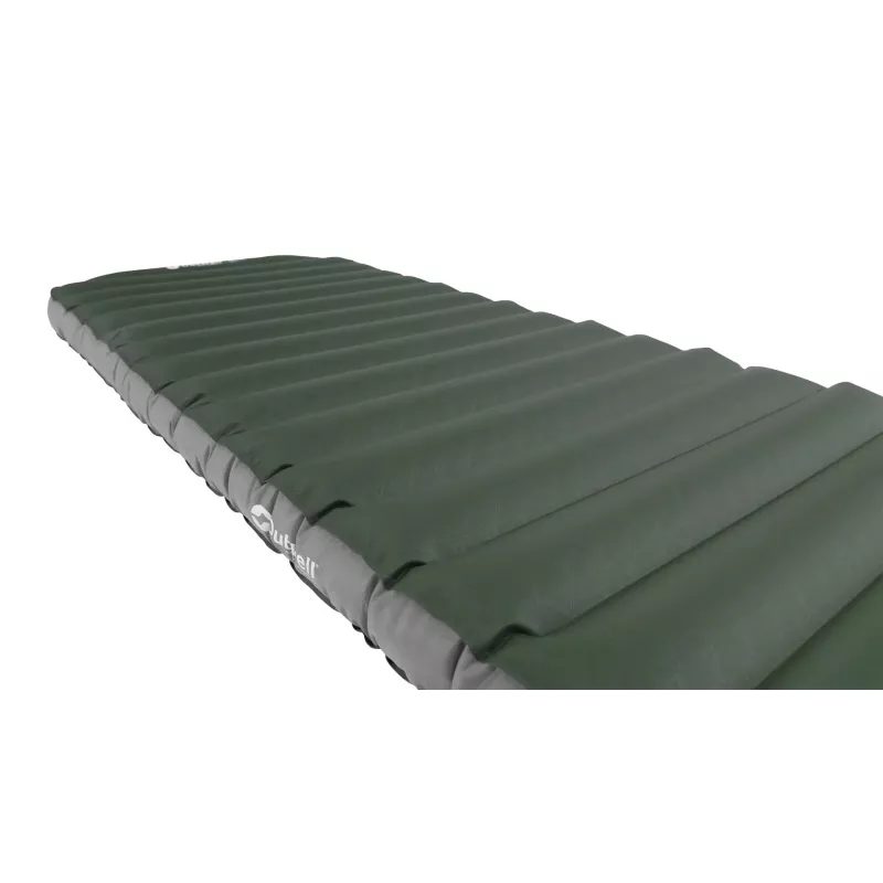 Single inflatable mattress Outwell 400123 — 1950×600×110 mm, polyester/PVC, green
