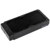 Alphacool 11992 - water block - Acetal - acrylic - Aluminium - Brass - Copper - Nickel - Stainless Steel - Black - Transparent - 1/4 - 60 °C - 0,8 bar (11992)