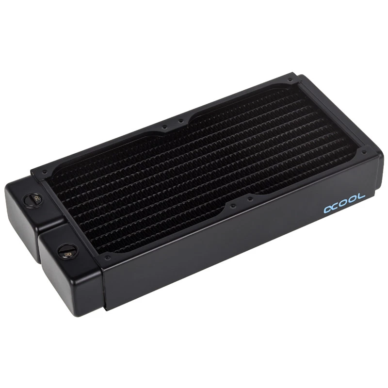 Alphacool 11992 - water block - Acetal - acrylic - Aluminium - Brass - Copper - Nickel - Stainless Steel - Black - Transparent - 1/4 - 60 °C - 0,8 bar (11992)