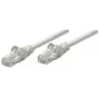 Intellinet Network Patch Cable, Cat5e, 7.5m, Grey, CCA, U/UTP, PVC, RJ45, Gold Plated Contacts, Snagless, Booted, Lifetime Warranty