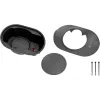 AquaPrecise Underground Box (underground), Enclosure black, for irrigation system AquaPrecise