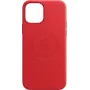 Apple - (PRODUCT) RED - Case for Mobile Phone - with MagSafe - Leather - Red - for iPhone 12 Pro Max (MHKJ3ZM/A)