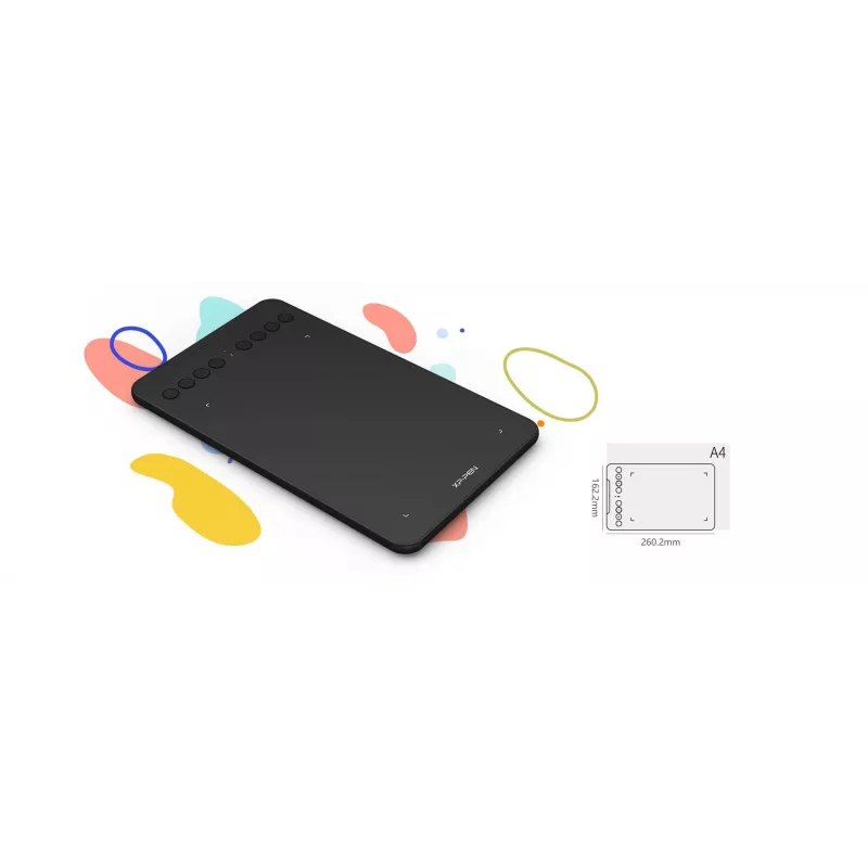 Graphic Tablet 177.8X111.1MM/DECO MINI7W Xppen