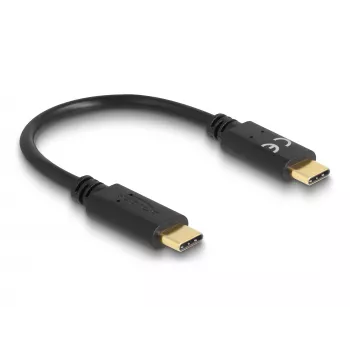 DeLOCK USB Type-C Charging Cable 15 cm PD 5 A with E-Marker