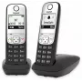Gigaset A690 Duo Analog telephone Caller ID Black, Silver