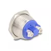 Push Button DELOCK 19 mm, 2 x screw terminal, model 22041