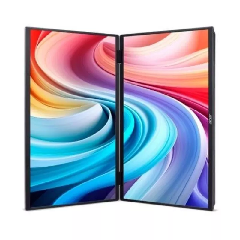 Portable monitor Acer PD163QT 15.6 inch FHD 1920x1080 IPS 8 ms USB-C Black VESA 75x75