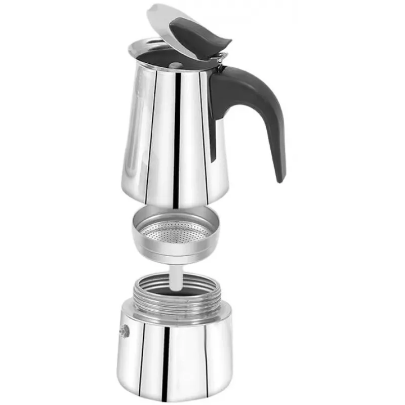 Pod coffee maker Maestro MR1660-200 (manual) — 0.2 L, Chrome