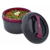 Lunch container JATA 942 2 L Black Purple