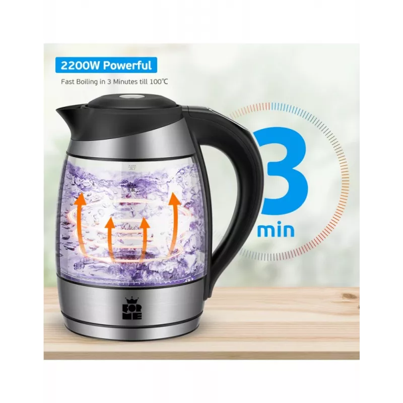 Electric kettle Forme FKG-418 1.7L 2200W White