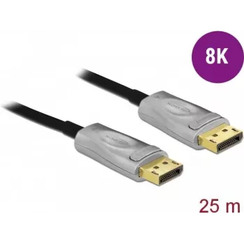 DisplayPort cable DeLOCK 85888 25 m Black
