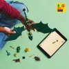 Construction toy set LEGO NINJAGO 71829 Lloyd's Green Forest Dragon, 128 pieces, 2 minifigures, for ages 6+