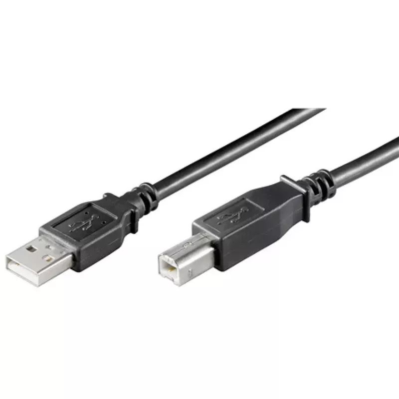 USB 2.0 Hi-Speed Cable Goobay 93596 1.8m Black